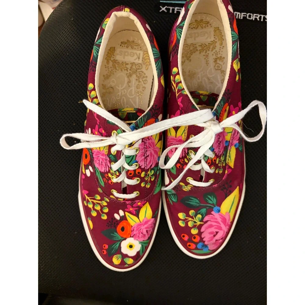 Keds x Rifle Paper Co.‎ Anchor Vintage Blossoms Sneakers 9.5
